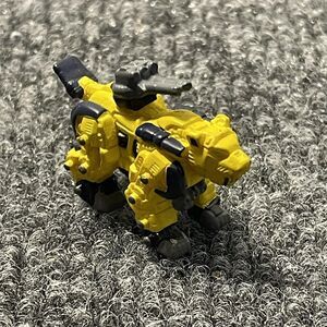 Vintage 2002 Zoids Action Figure PVC Zaber Fang Mini Sabretooth Tiger Toy Hasbro